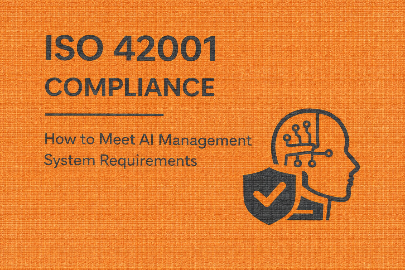 ISO 42001 Compliance: How To Meet AI Management System Requirements ...