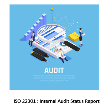 ISO 22301 : Internal Audit Status Report