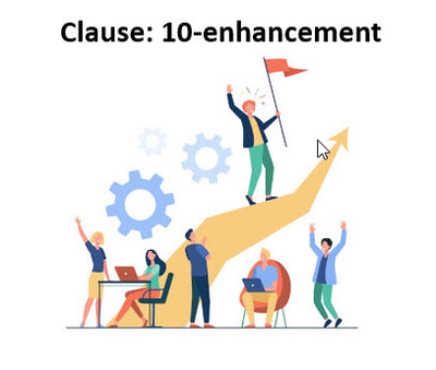 ISO 20000 : Clause 10 - Enhancement