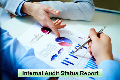 ISO 27001 Internal Audit Status Report Template Download