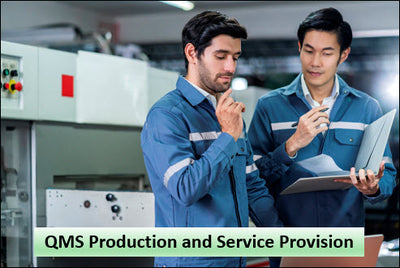 ISO 9001 QMS Production and Service Provision Template