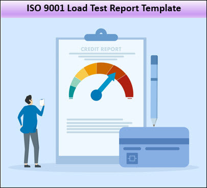 ISO 9001 Load Test Report Template – ISO Templates and Documents Download