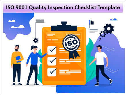 ISO 9001 Quality Inspection Checklist Template – ISO Templates and ...