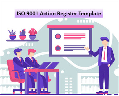 ISO 9001 Action Register Template