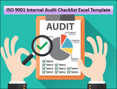 ISO 9001 Internal Audit Checklist Excel Template