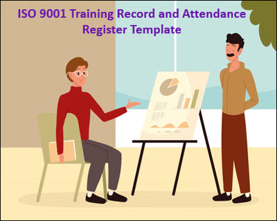 ISO 9001 Training Record and Attendance Register Template