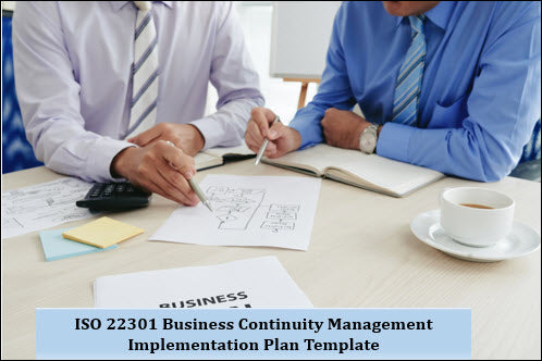 ISO 22301 Business Continuity Management Implementation Plan Template