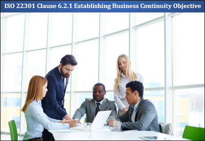 ISO 22301 Clause 6.2.1 Establishing Business Continuity Objective