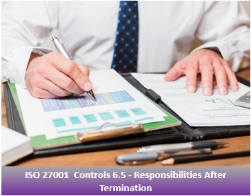 ISO 27001  Controls 6.5 - Responsibilities After Termination