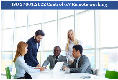 ISO 27001:2022 Control 6.7 Remote Working