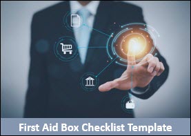 First Aid Box Checklist Template