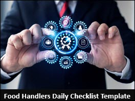 Food Handlers Daily Checklist Template