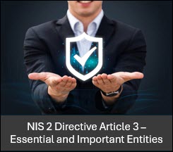 NIS 2 Directive Article 3 – Essential and important entities