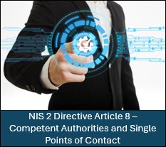 NIS 2 Directive Article 8 – Competent Authorities and Single Points of Contact