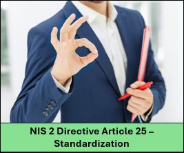 NIS 2 Directive Article 25 – Standardization