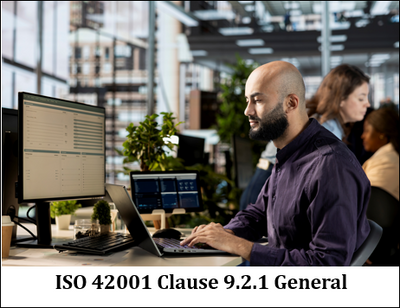 ISO 42001 Clause 9.2.1  General