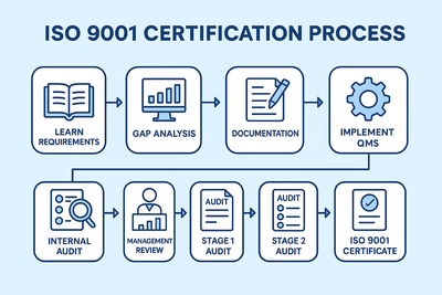 ISO 9001 Certification Process: Step-by-Step Guide for Smooth Implementation