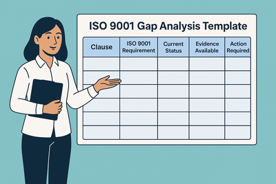 ISO 9001 Gap Analysis Template: Identify Compliance Gaps Easily