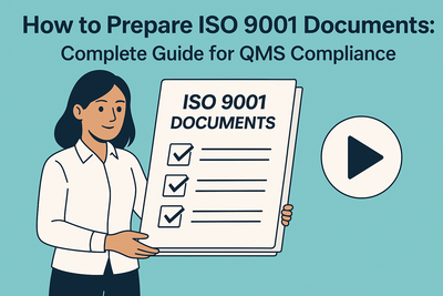 How To Prepare ISO 9001 Documents: Complete Guide For QMS Compliance