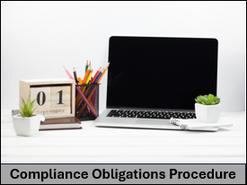 Compliance Obligations Procedure Template