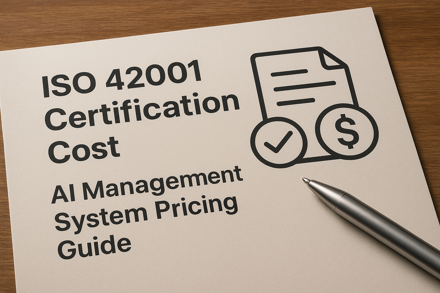 ISO 42001 Certification Cost | AI Management System Pricing Guide – ISO ...