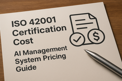 ISO 42001 Certification Cost | AI Management System Pricing Guide