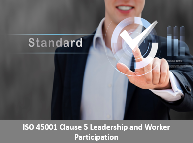 ISO 45001 Clause 5 Leadership and Worker Participation