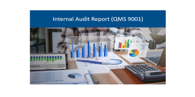 QMS Internal Audit Report Word Template | ISO 9001