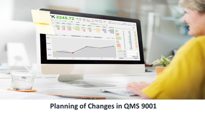 Clause 6.3 : Planning of Changes in QMS 9001