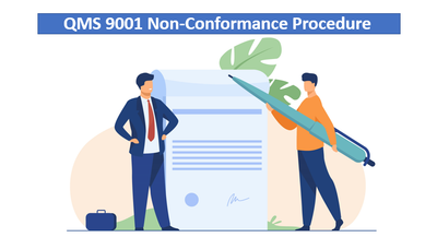QMS 9001 Non-Conformance Procedure Template