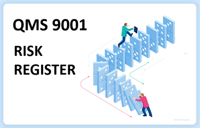 QMS 9001 Risk Register Template