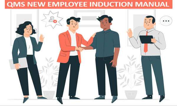 QMS New Employee Induction Manual, QMS New Employee Induction Manual Template, QMS New Employee Induction Manual Word Template