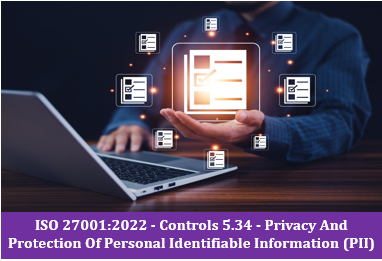 ISO 27001:2022 - Controls 5.34 - Privacy And Protection Of Personal Identifiable Information (PII)