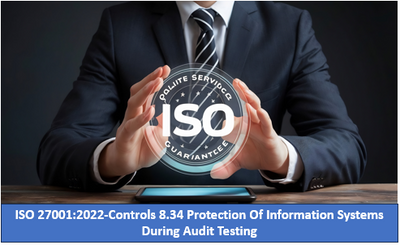 ISO 27001:2022-Controls 8.34 Protection Of Information Systems During Audit Testing