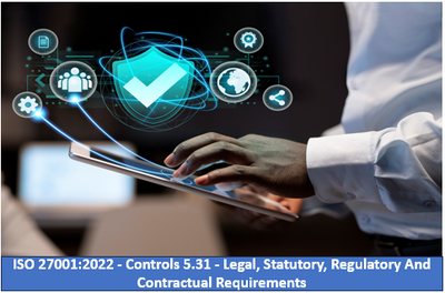 ISO 27001:2022 - Controls 5.31 - Legal, Statutory, Regulatory And Contractual Requirements