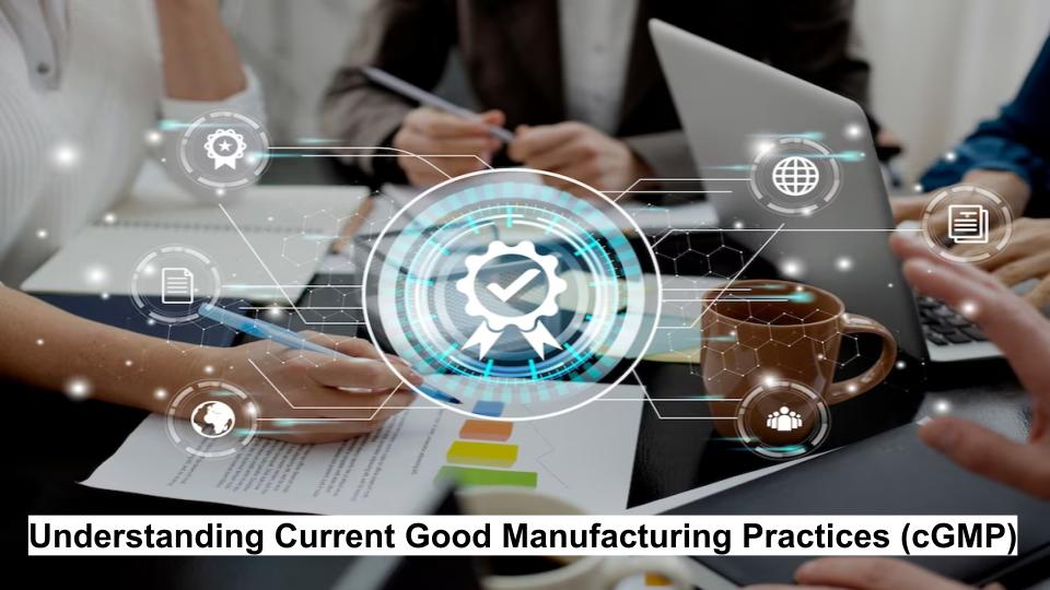 Understanding Current Good Manufacturing Practices (cGMP) – ISO ...