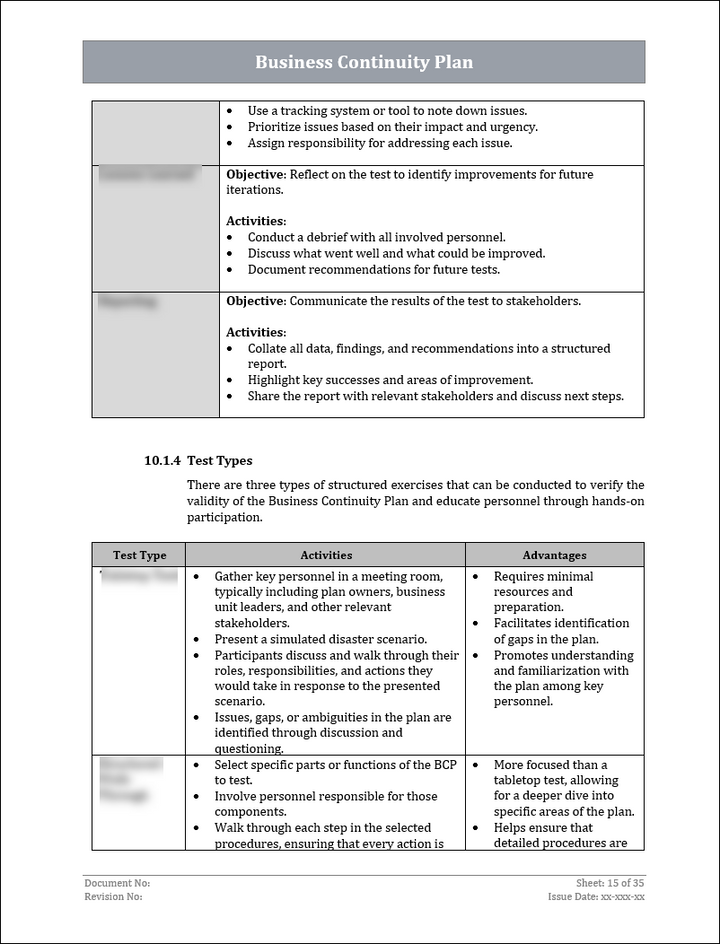 ISO 22301 Documentation Toolkit for Business Continuity