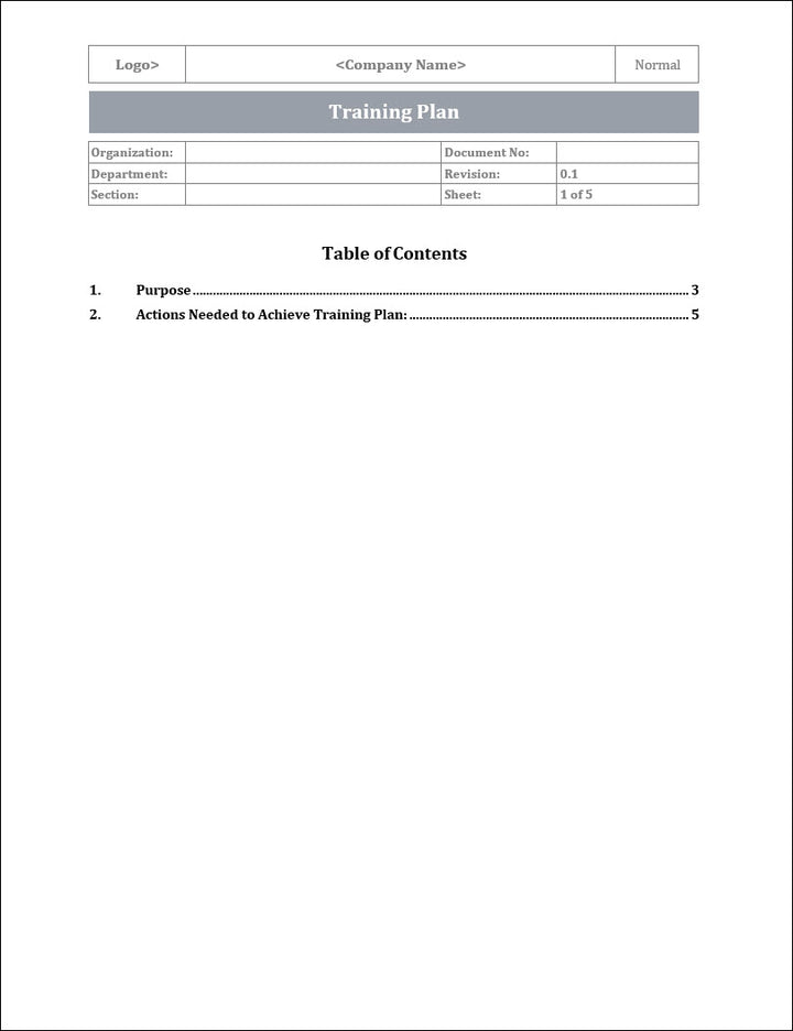 ISO 22301 Documentation Toolkit for Business Continuity