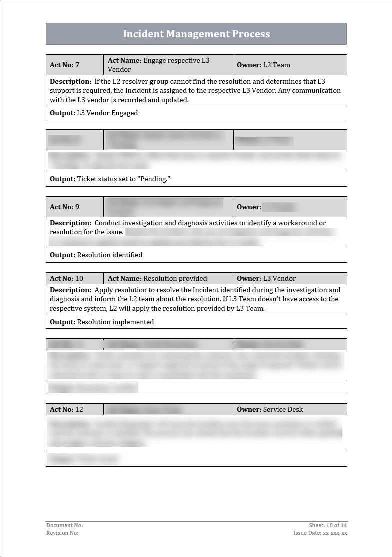 ISO 27001:2022 Incident Management Procedure Template ISO Templates ISO 27001:2022 Incident Management Procedure Template ISO Templates