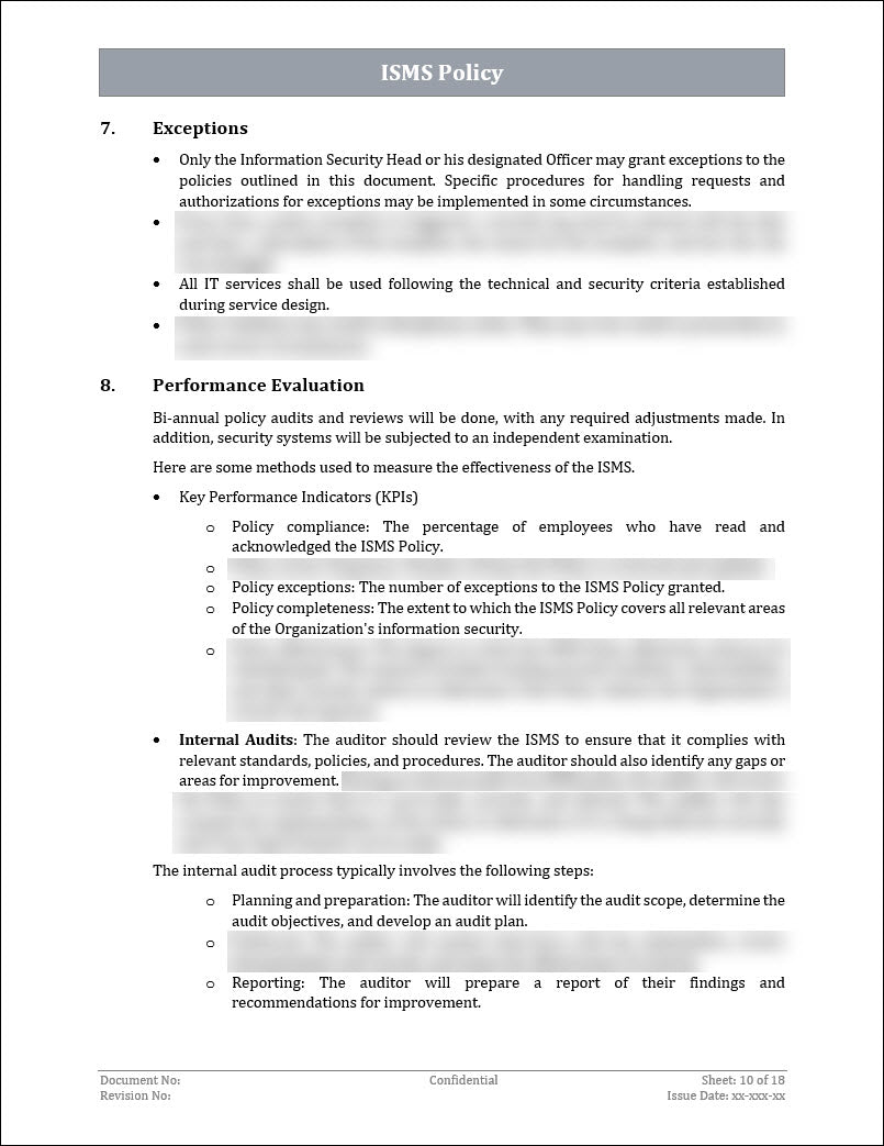 ISO 27001:2022 - ISMS Policy Template