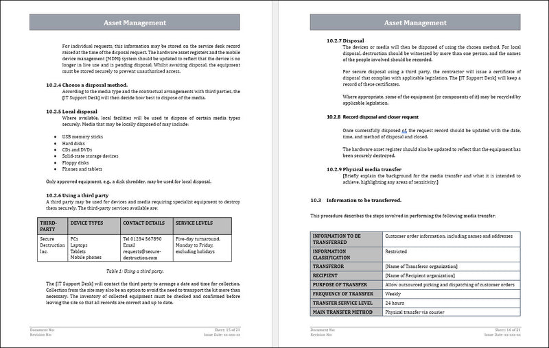 Asset Management Policy