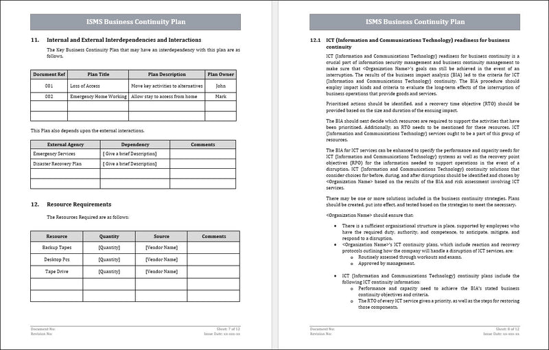 Business Continuity Plan