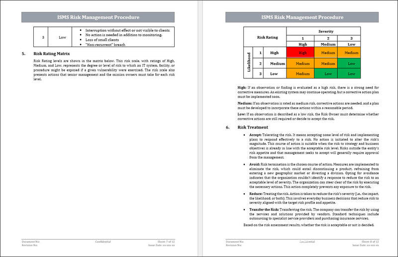 Risk Management Procedure