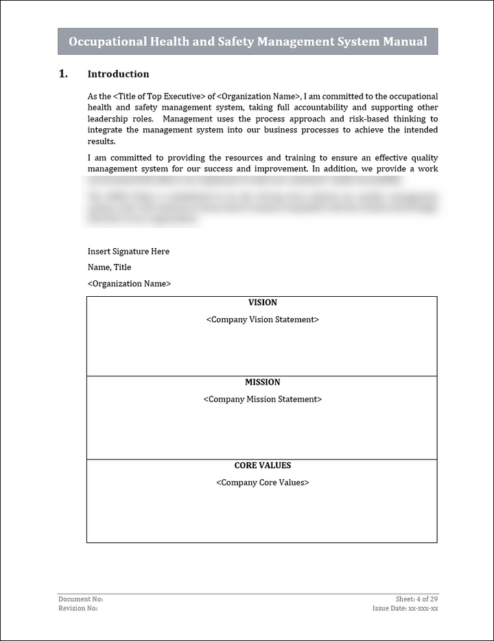 ISO 45001 Implementation Toolkit