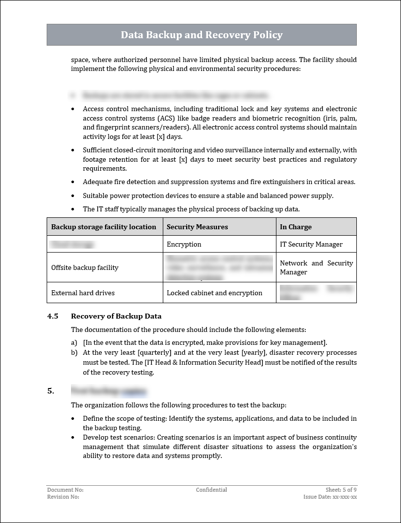 ISO 22301 Documentation Toolkit for Business Continuity