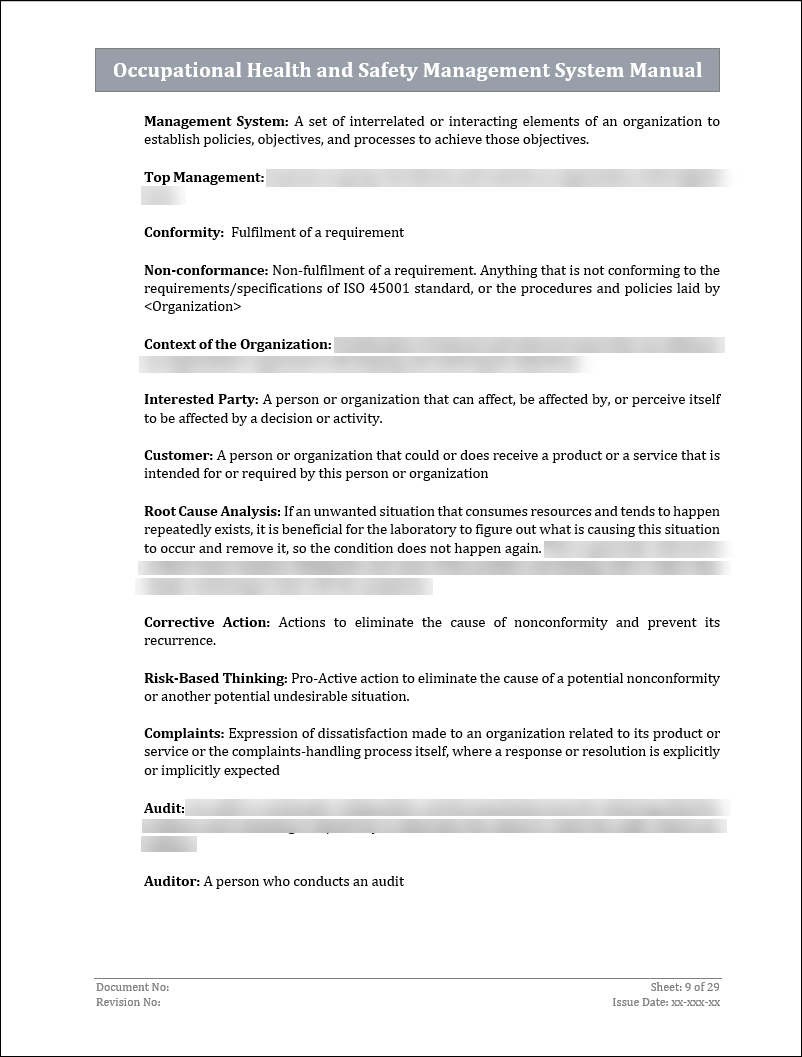 ISO 45001 Implementation Toolkit