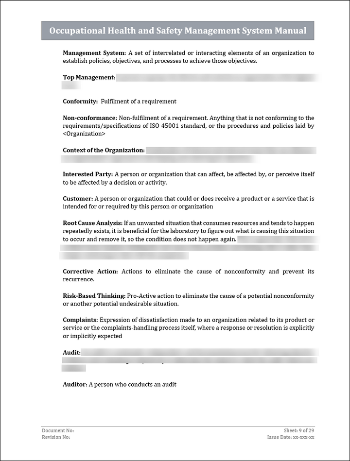 ISO 45001 Implementation Toolkit