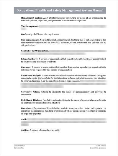 ISO 45001 Implementation Toolkit