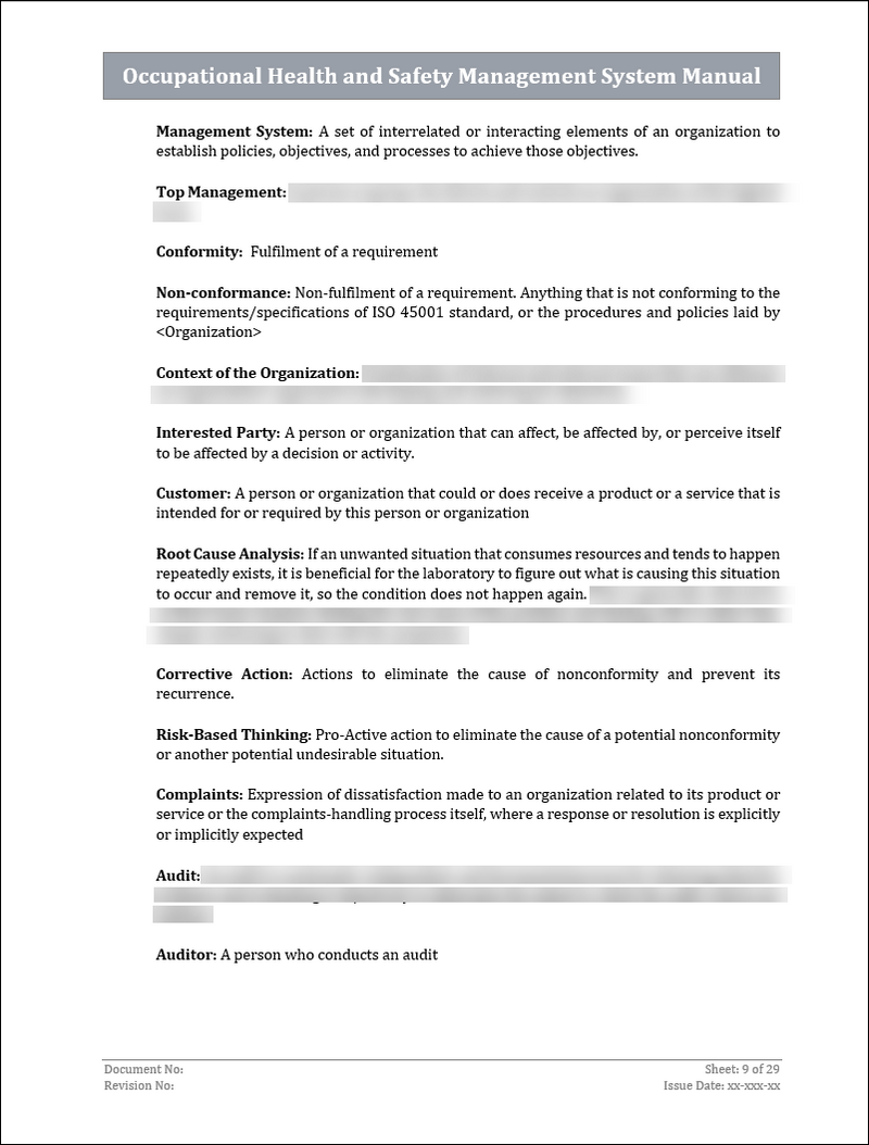 ISO 45001 Implementation Toolkit