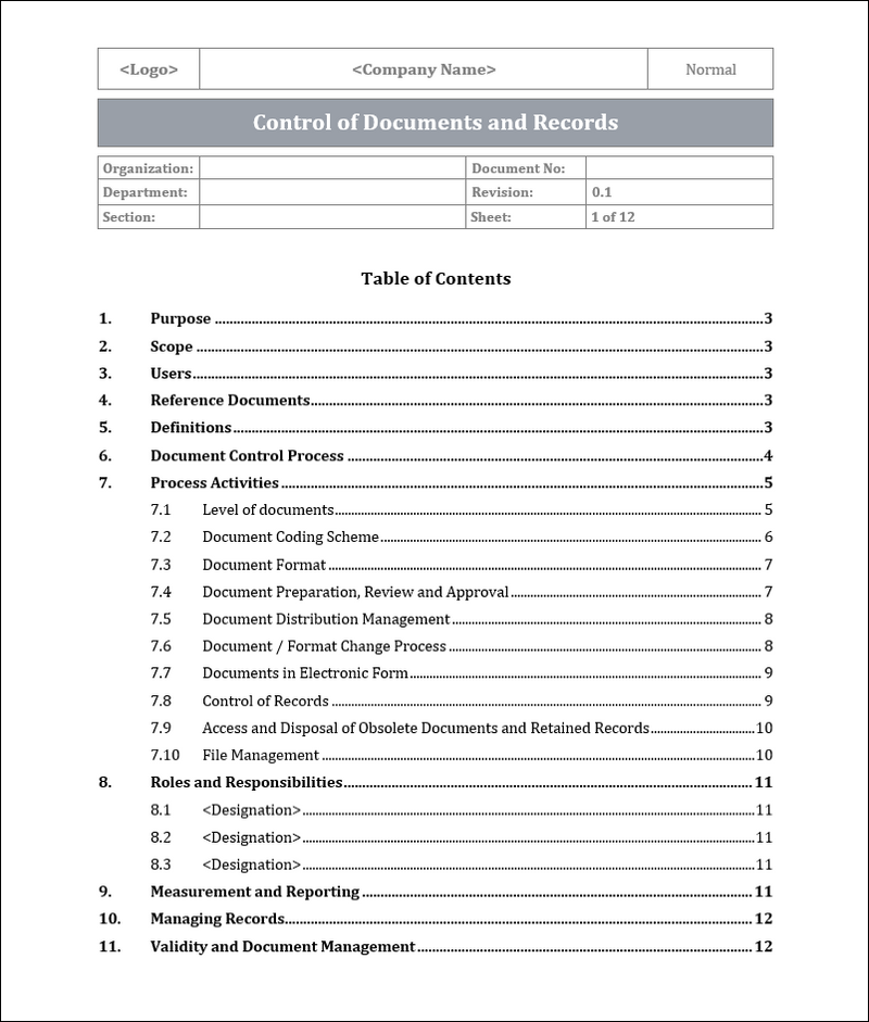 ISO 27001:2022 Documentation Toolkit